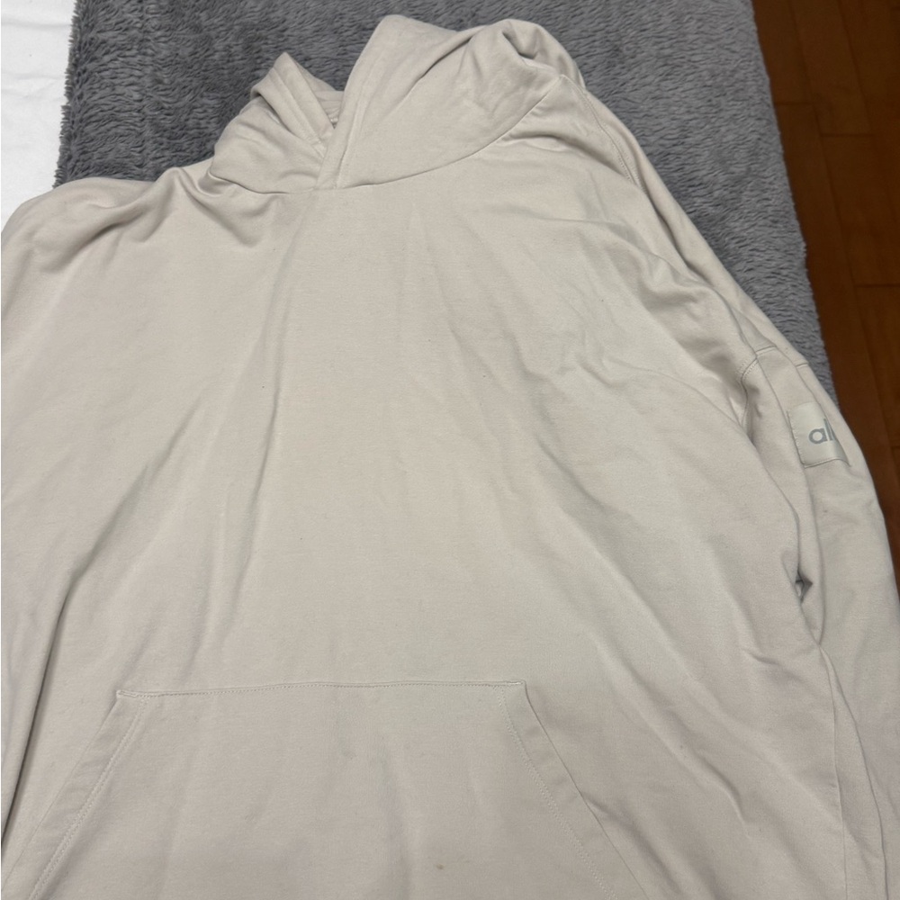 Men's Cream Hoodie ALO